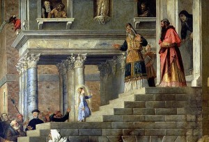 Тіциан, Введення у Храм Пресвятої Богородиці 1534 -1538 рр